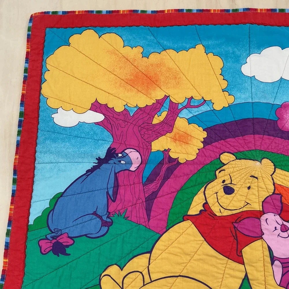 Kalamazoo Log Cabin Quilters Winnie the Pooh Quilt 29x41